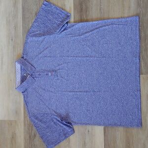 NWT Speed Your Run Men's Scodi Polo Shirt Purple Size 2XL